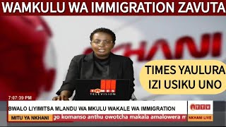 WAMKULU WA IMMIGRATION AMUPANA TIMES YAULIRA MUNKHANI IZI #times360malawi #hotcurrent #gwedegwede 