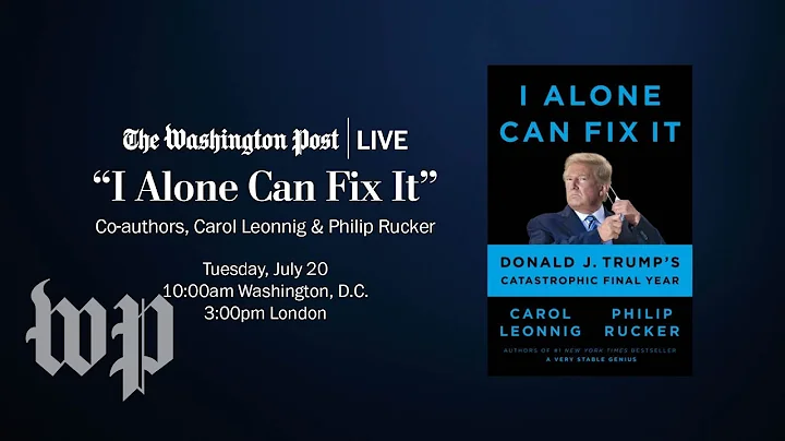 Carol Leonnig and Philip Rucker discuss their new ...