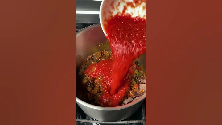 Smoked brisket chili!