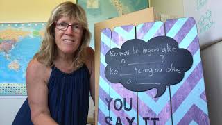 What’s someone’s real name? Te reo sentence structure example
