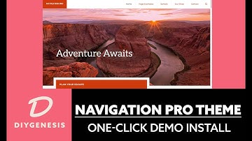 Navigation Pro Theme StudioPress 2020 - How To Install Starter Pack Tutorial