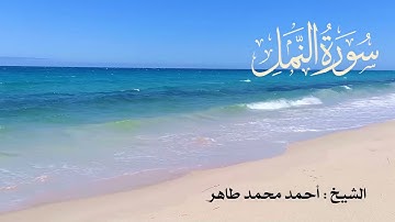 تلاوة خاشعة لسورة النمل Quran Surat AL Naml .. بصوت الشيخ أحمد محمد طاهر