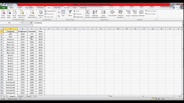 Learn Excel -Video 4- Subtotal Trick