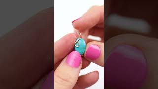 Easy Turquoise Earrings - DIY Earrings