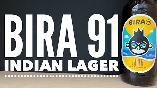 Bira 91 Lager Review , This Is Incredible Indian Lager Beer!! | Indian Lager Beer Review