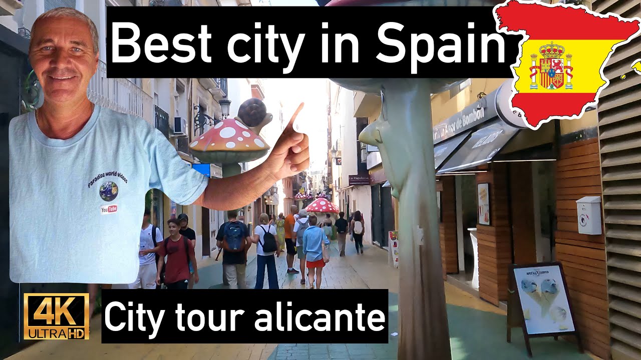 ALICANTE  walking tour like a local 💁‍♀️ old town alicante city spain