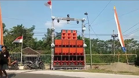 Setting & test drive SAE audio kediri sound miniatur rasa karnaval daya AKI