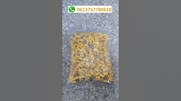 Visual counting ring insulated terminal wire lug filling bag packaging machine