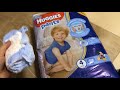 Распаковка  Трусики-подгузники Huggies Pants 4 Mega Boy 52 шт Rozetka.com.ua