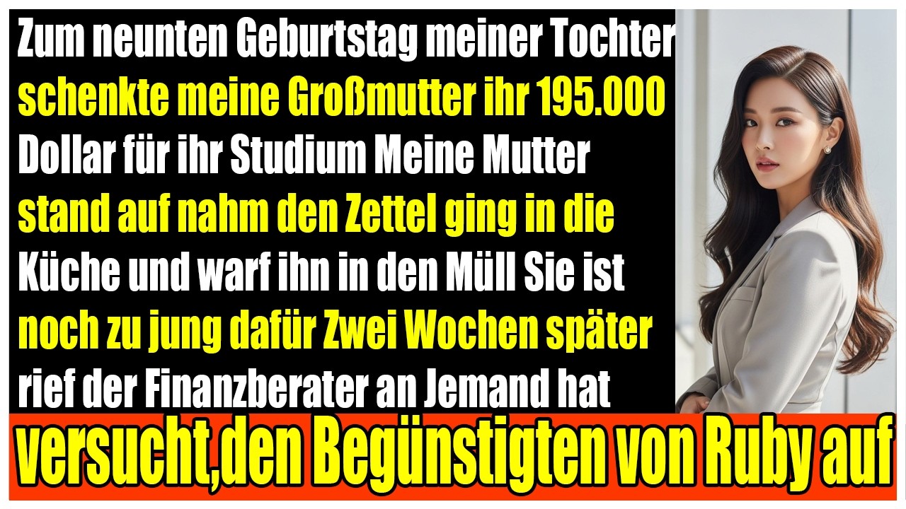 Meine Mutter warf das Geburtstagsgeschenk meiner Tochter vor ihren Augen in den Müll…