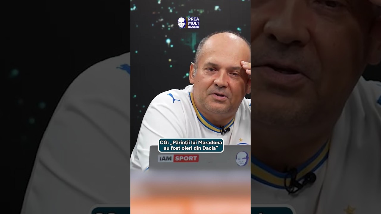 CG: „Părinții lui Maradona au fost oieri din Dacia”