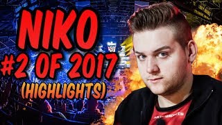 NiKo - HLTV.org’s #2 Of 2017 - 2nd Best Player In The World (CS:GO)