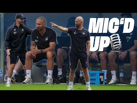 So coached Chris Ilzer | Exklusive Einblicke von der Seitenlinie gegen Gladbach 🗣️⚽