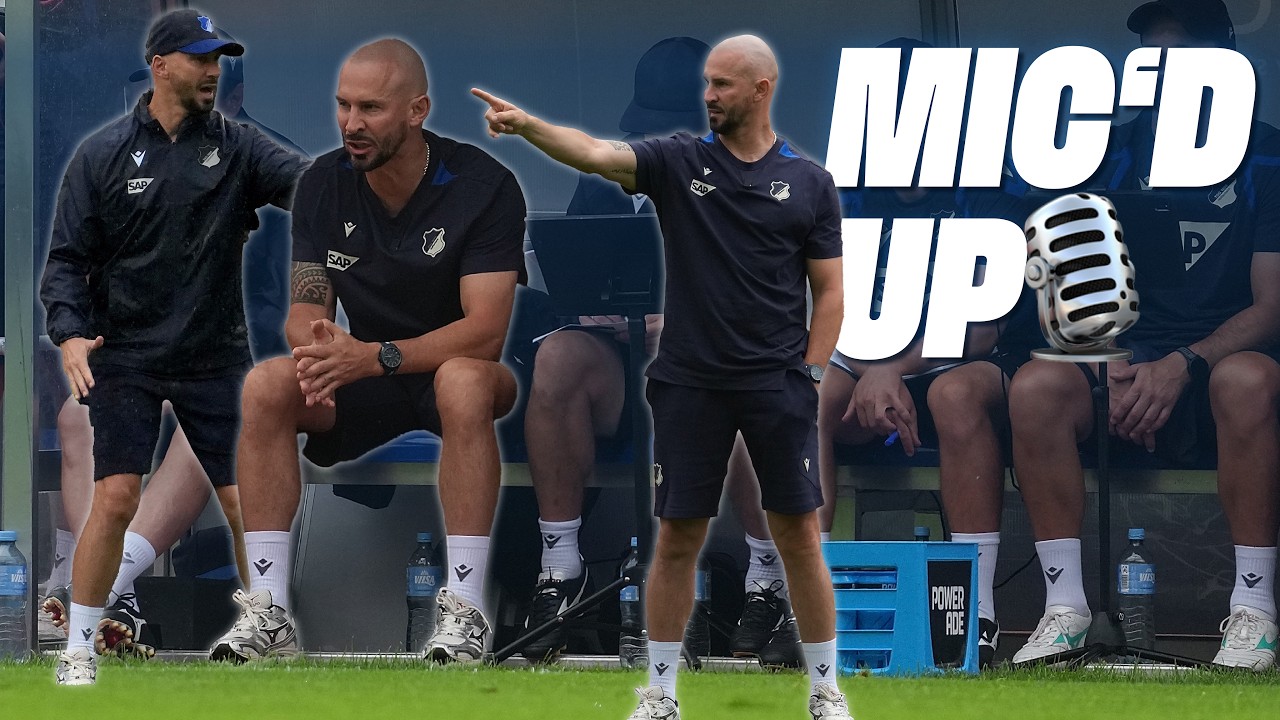 So coached Chris Ilzer | Exklusive Einblicke von der Seitenlinie gegen Gladbach 🗣️⚽