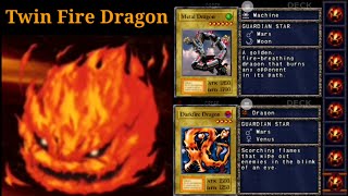 Yugioh Metal Dragon and DarkFire Dragon Fire Fusion Yu-Gi-Oh! Forbidden Memories 1080p HD