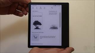 How To Take A Screen Shot On An Amazon Kindle Oasis 10th Generation Ebook Reader