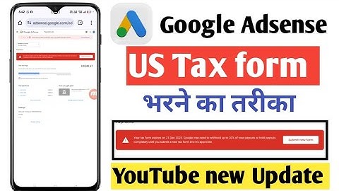 How to Fill US Tax Info on YouTube/AdSense in 2026 — Complete Step-by-Step Tutorial