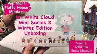 Mr White Cloud Mini Series 2 Winter Edition Unboxing  Fluffy House x Pop Mart screenshot 2