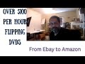 One Hour $111 - DVDs from Ebay to Amazon FBA, It Takes Practice