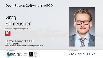 Greg Schleusner | dbNCR x CIMS | Open Source Software