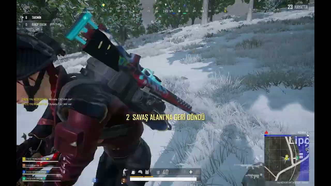 Steam pubg - erangel subzero modda kar yagıyor / erangel kar altında buz kesti #pubgshorts