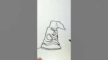 The Sorting Hat - How to draw
