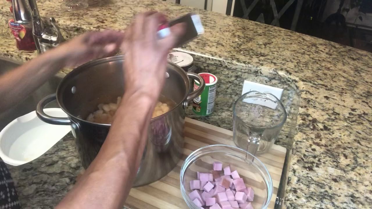Lima Beans and Ham by Debbie - YouTube