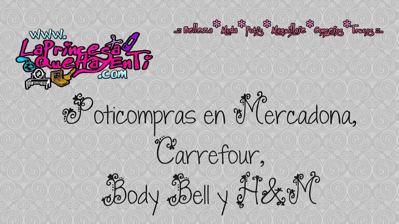 * Poticompras en Mercadona, Carrefour, H&M y Body Bell * deliplus crema hidratante