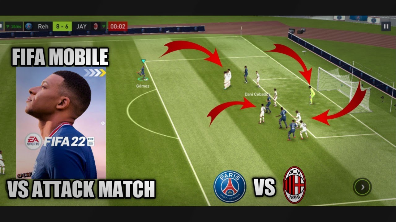 Fifa Mobile vs Attack Match Fifa Match vs match vs Attack Match