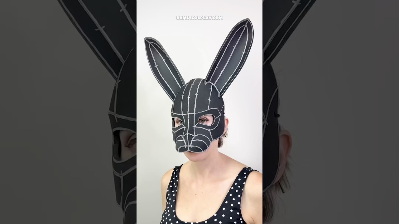 4 Animal Mask Patterns! #cosplay
