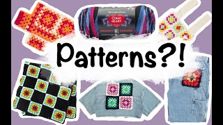 Reviewing Red Heart Granny Square Patterns
