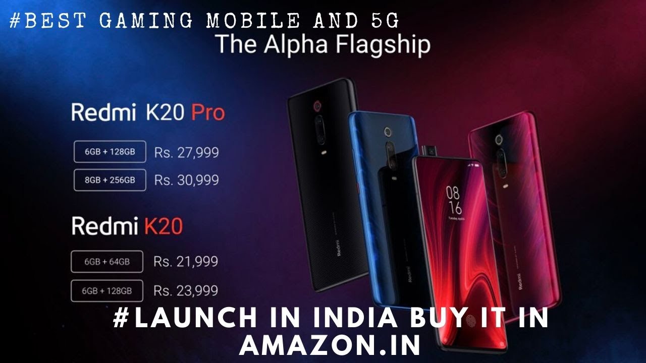 NEW GAMING  MI MOBILE LAUNCH RS 26,999.00 | Redmi K20 Pro | TRAILER | LINK IN DESCRIPTION |