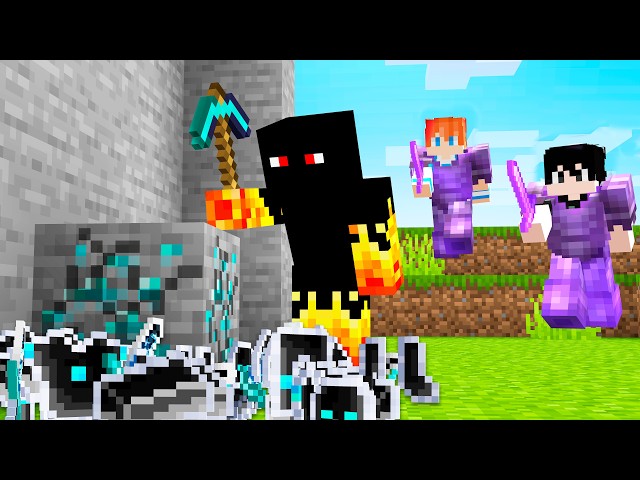 QUEBRAR DROPA AVARITIA vs Caçadores no Minecraft
