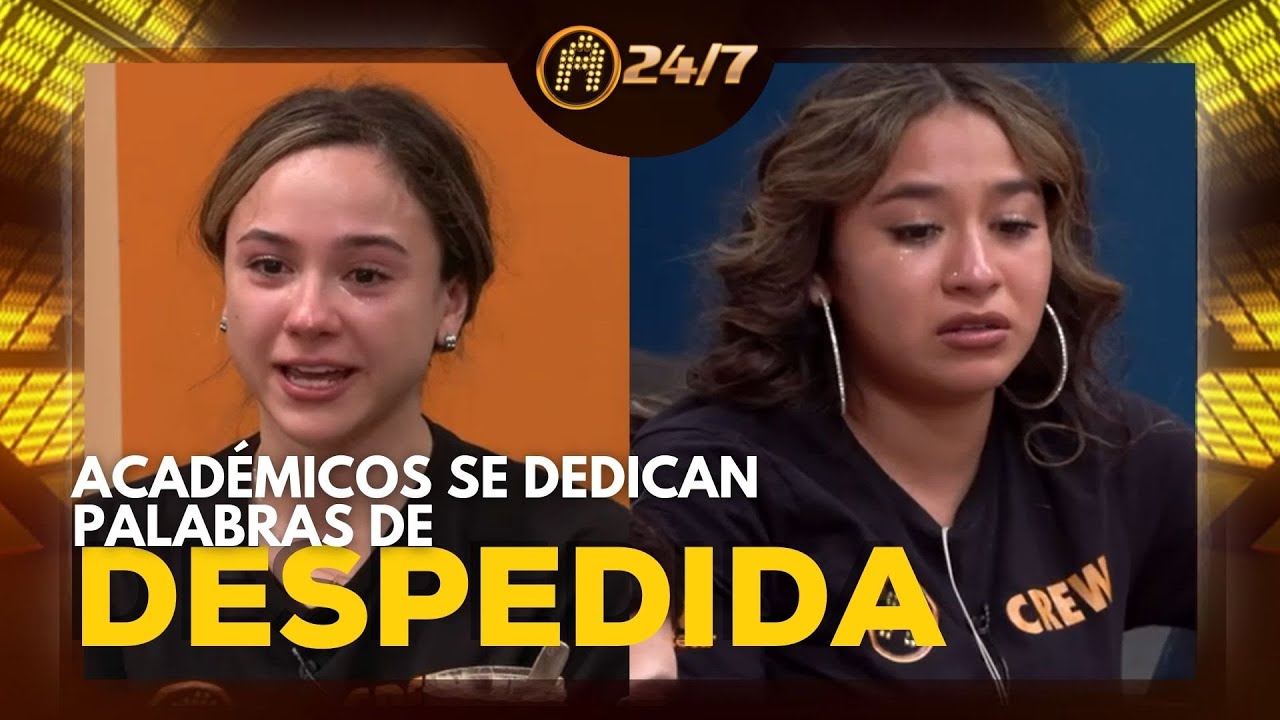 Lágrimas y agradecimientos: Los académicos se dedican palabras de despedida | #LaAcademia2024