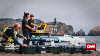 Mapping the seafloor with underwater drones