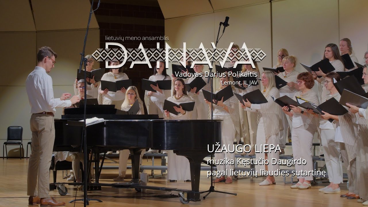 Užaugo liepa. Lietuvių meno ansamblis DAINAVA. Lemont, IL JAV