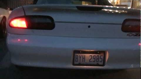 Camaro Z28 with Open Headers!