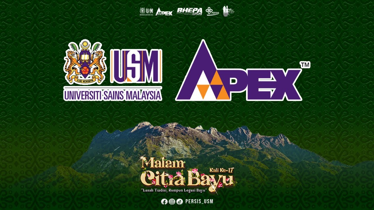 JOHAN || UNIVERSITI SAINS MALAYSIA (USM) || MALAM CITRA BAYU KALI KE-17