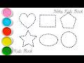Shapes Drawing for Kids, Learn 2d Shapes, Colors for Toddlers, Preschool Learning Part - 118