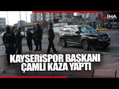 Kayserispor Başkanı Ali Çamlı Kaza Yaptı