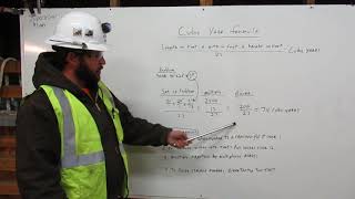 Cubic Yard Formula By Operator Boring