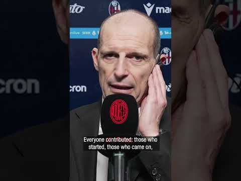 Allegri's thoughts after our win 💭 | #Shorts