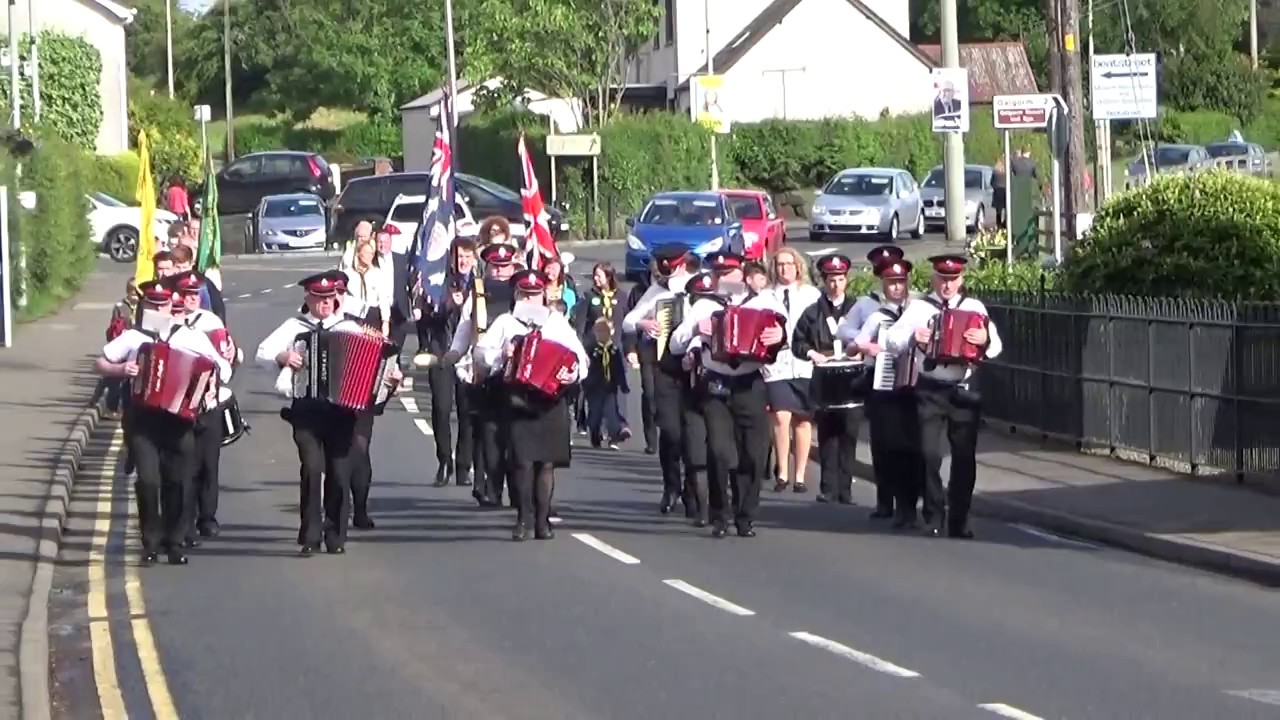 Killycoogan Accordion Band Cunningham Memorial Church Parade 2017
