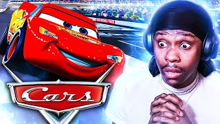 FIRST TIME WATCHING *CARS*