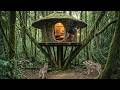 150 Days I Built a House, Survived Alone, Caught and Cooked Food in the Rainforest