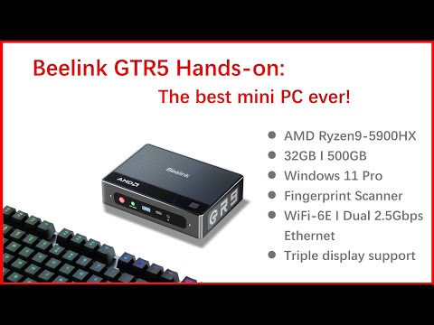 Beelink GTR5 review: the best mini PC ever - YouTube