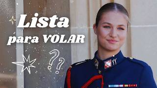 La Princesa Leonor ingresa al ejercito del aire 1 sept 2025 #PrincesaLeonor #RealezaEspañola