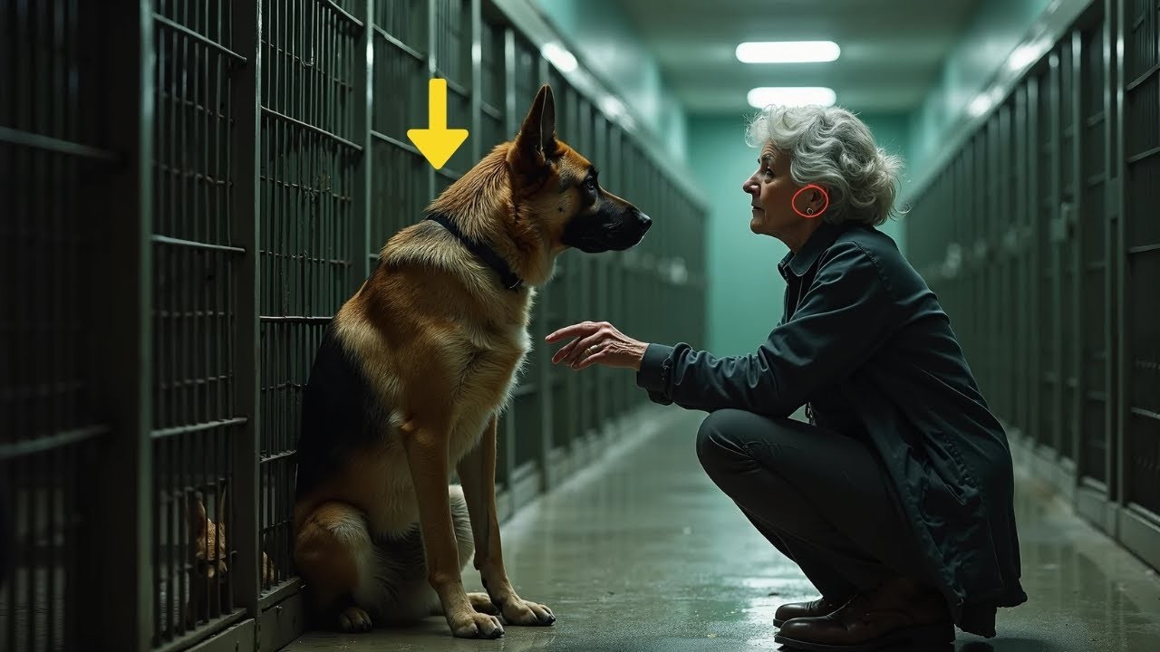 Dieser Deutsche Schäferhund Stand Kurz Vor Der Einschläferung – Doch Eine Ältere Frau Tat Etwas