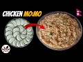 How to make chicken momos filling  nepali style chicken momo recipe     
