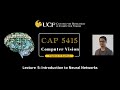 Lecture 5.1 - Introduction to Neural Networks [Object Classification]